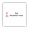 Accu-Stamp2 Stamp, Red/Blue, For Deposit Only, 1-5/8x.5 035523 - alternate 3